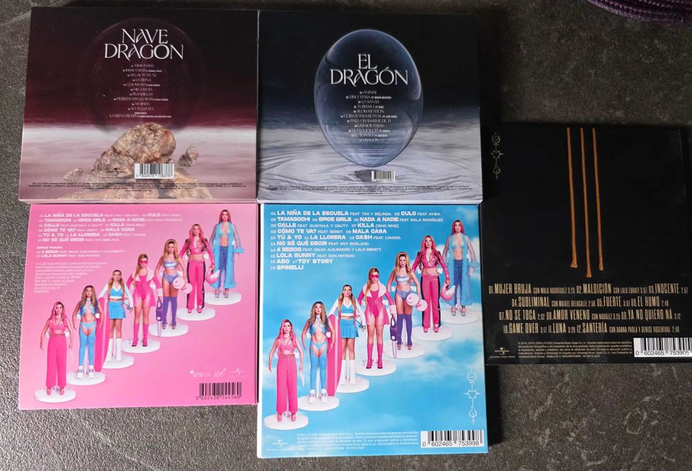 discografie completa Lola Indigo + signed (5 cd-uri latin pop reggaeton) , NOI