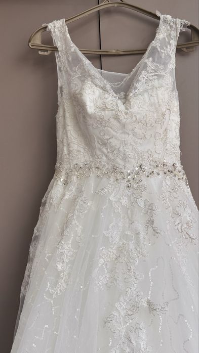 свадебное платье со шлейфом