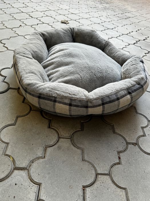 Stalp cu sisal natural, Mireille Design, 120 x 30 x 45, Alb