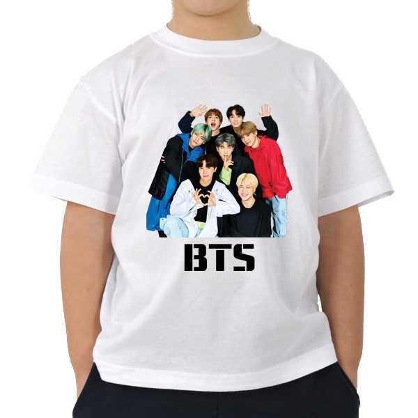 НОВО 2025! ДЕТСКИ тениски BTS / БТС K-POP 5 цвята! Или с ТВОЯ идея!