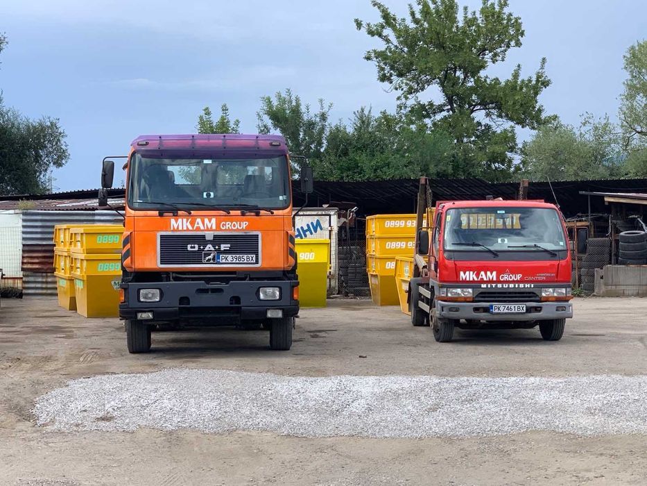 Контейнери за строителни и битови отпадъци