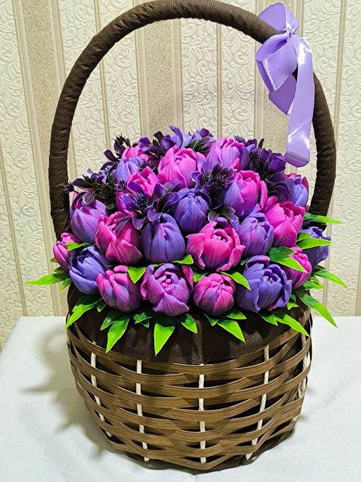 Sovunli xushboy gullar. Buyurtma asosida