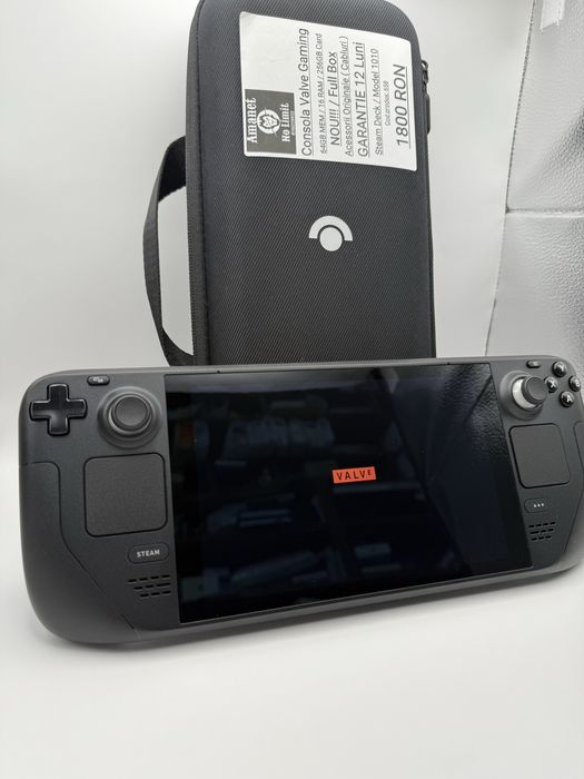 Consola Valve Gaming NOU!!! 64GB / 16GB RAM / 256GB Card Garantie 1An.
