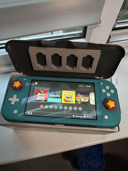 Прошитая nintendo switch lite 256GB