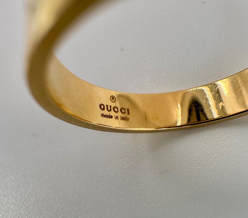 Златен пръстен GUCCI Icon р.56