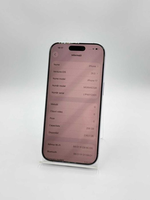 Iphone 17 / 256 GB 100% BAT / Factura / Garantie #52229