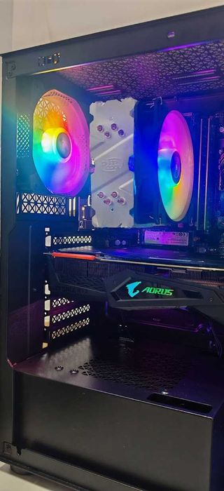 Добро Геймърско PC Ryzen 7 5700/32Gb/1TB SSD/Aorus 2080 Super/Гаранция