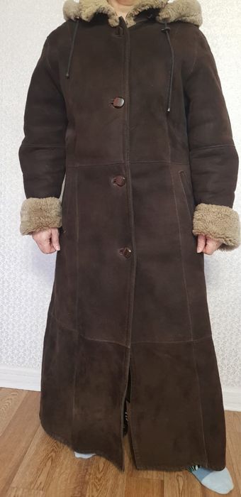 Дубленка зимняя б/у
