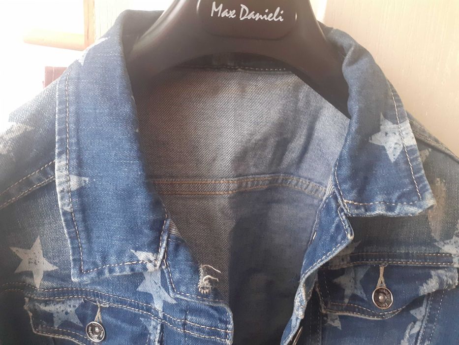 Късо дънково яке