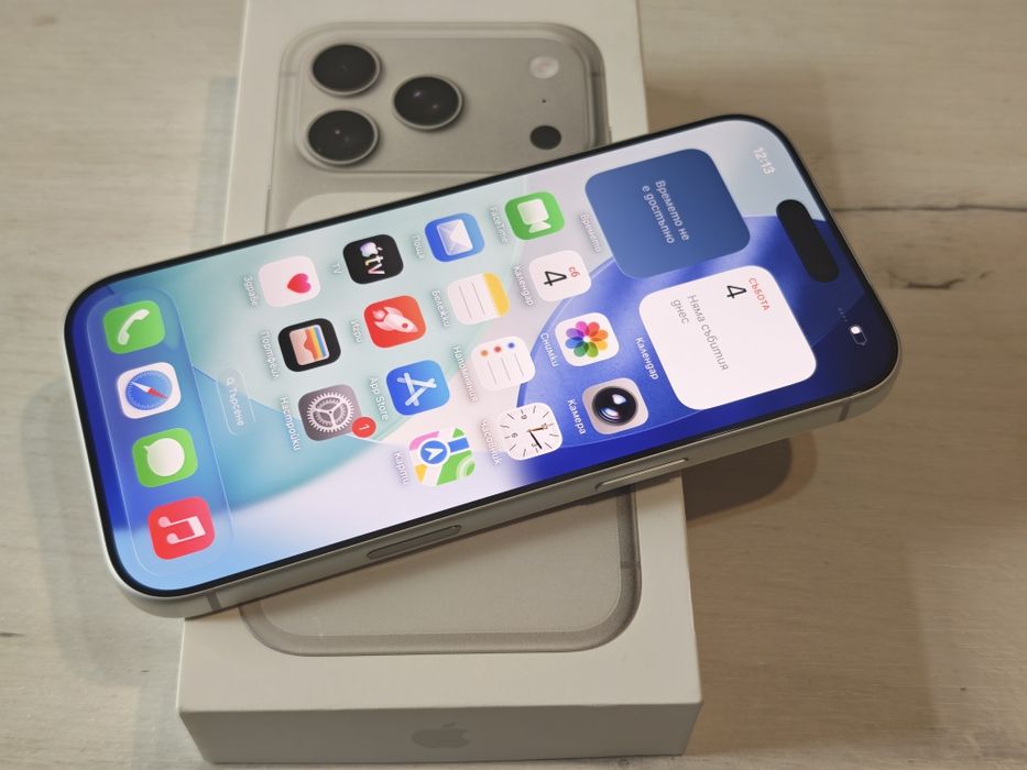 Като нов iPhone 17 Pro 256 GB Silver Гаранция