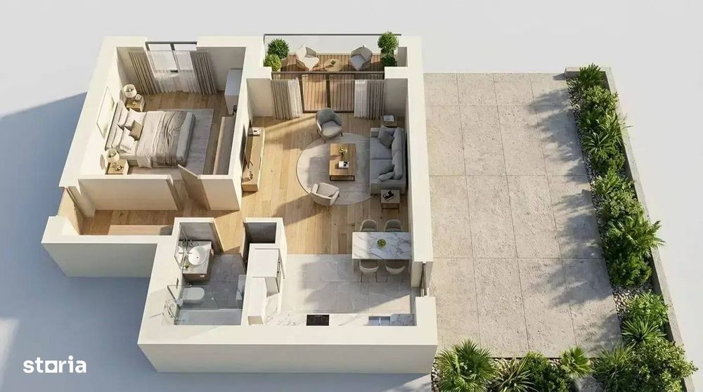 Bloc Boutique Iancu Nicolae| 2 camere + grădină| Investitie premium