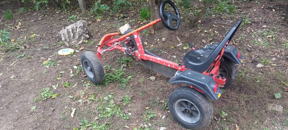 Vand dinocar kart bicicletă copii/adulți cu 4 roți