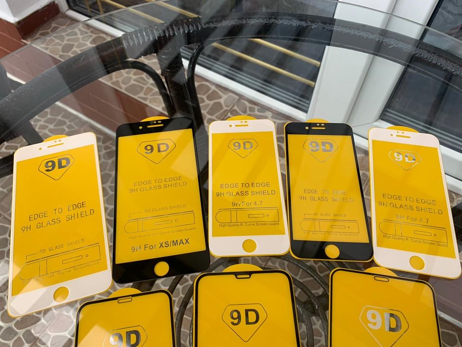 Folii sticla Full screen pentru iPhone 17/16/15/14/13/12/11/x