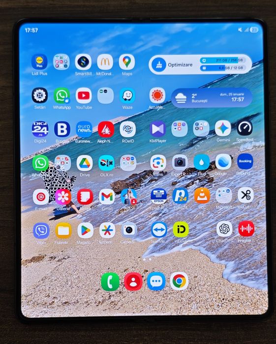 Samsung Fold 4 Black 256Gb Stare ireprosabila piese noi Sep2024