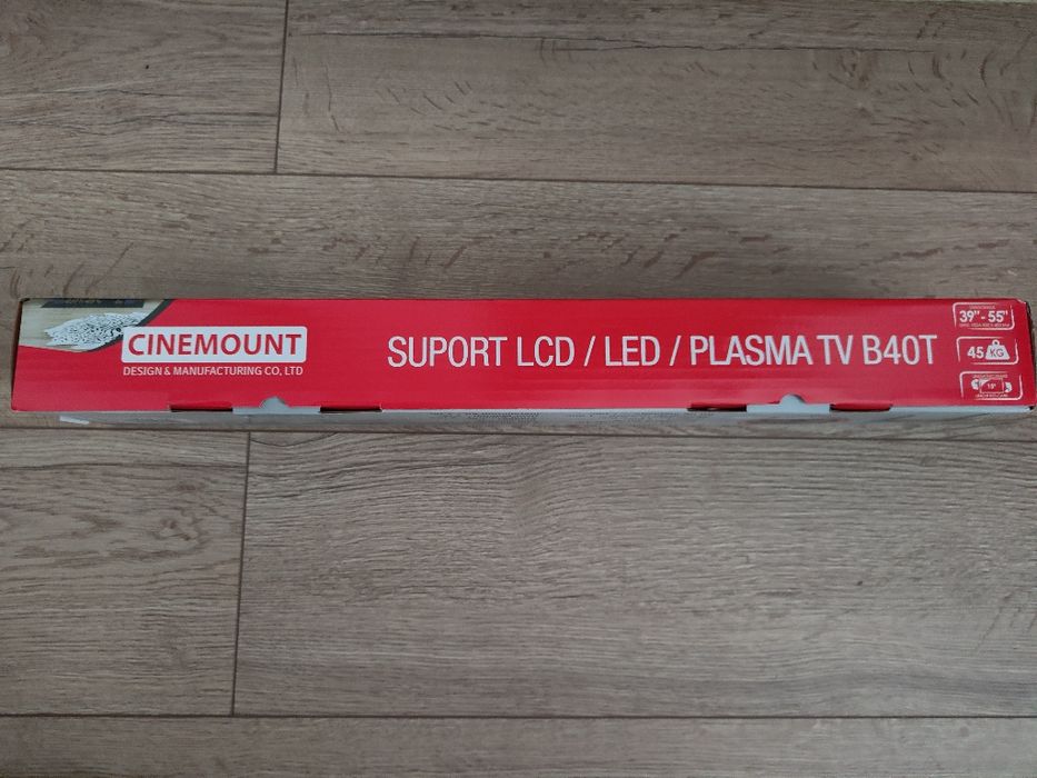 Suport TV de perete ajustabil Cinemount B40T, 32"-60"