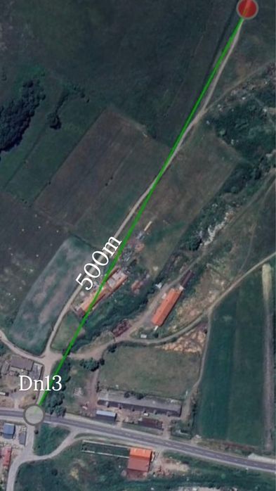 Teren 1,5 ha (15.000 mp) lângă DN13 – Rupea / zonă turistică – ideal cabane, pensiune, investiție.