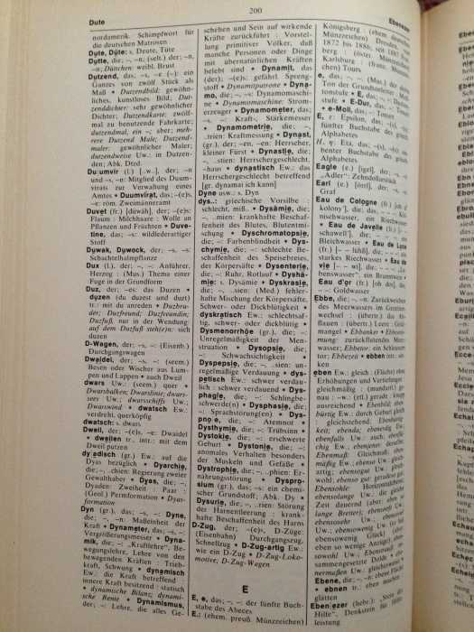 Dictionar limba germana