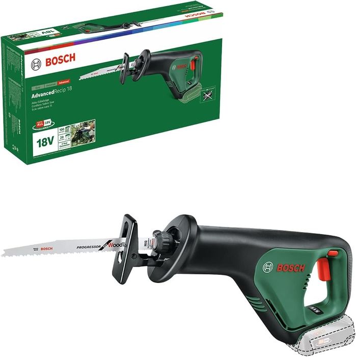 Fierastrau sabie cu acumulator 18V, schimbare panza fara scule Bosch AdvancedRecip 18