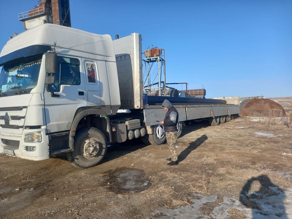 Услуги полуприцепа, длинномера, шаланда