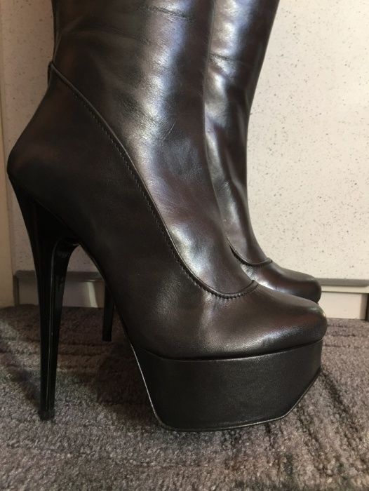 Cizme de Dama din piele, 36, Knee High