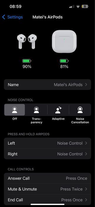 AirPods 4 ANC cu factura si garantie.