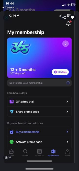 1fit на 11 месяцев