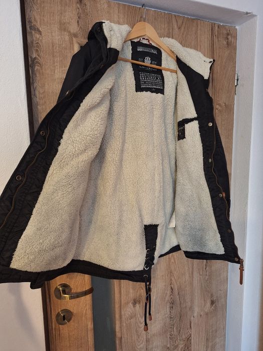 Geaca parka imblanita