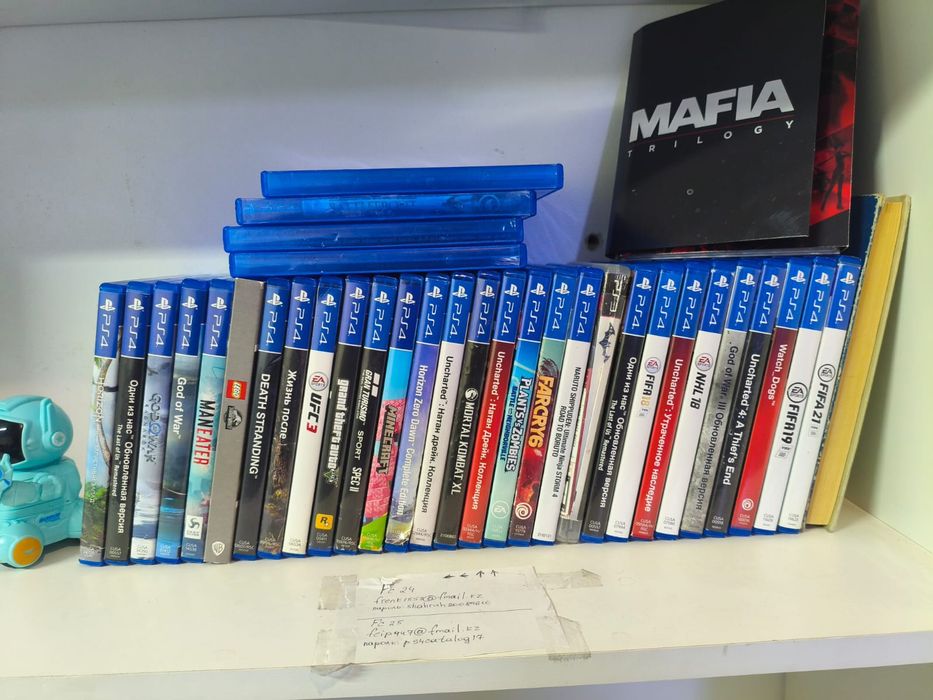 Sony playstation диски пс4 и пс5