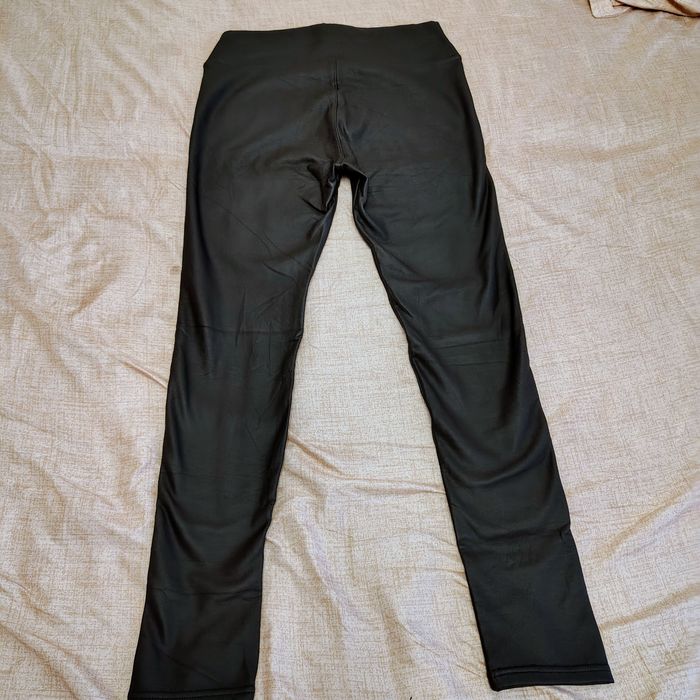 Pantalon de dama  imitatie piele ,M _L,maro