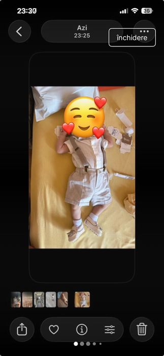 Haine botez bebe băiat vara