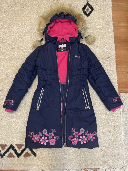 Куртки пуховики для девочек 6-10 лет lenne,gusti,mango