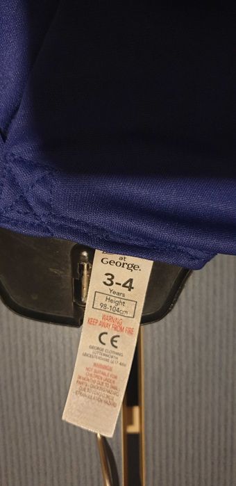 Оригинален детски костюм за Хелоуин - Капитан Америка с мускули ,маска