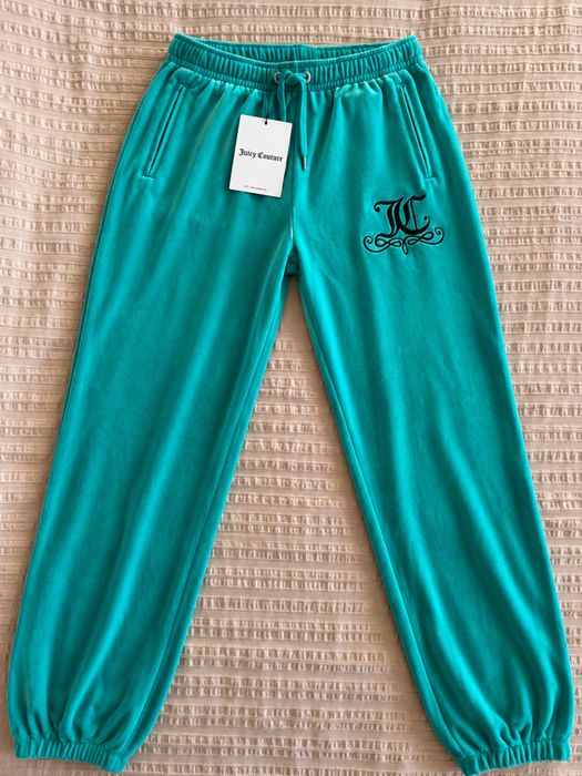 Тюркоазен Juicy Couture велурен панталон