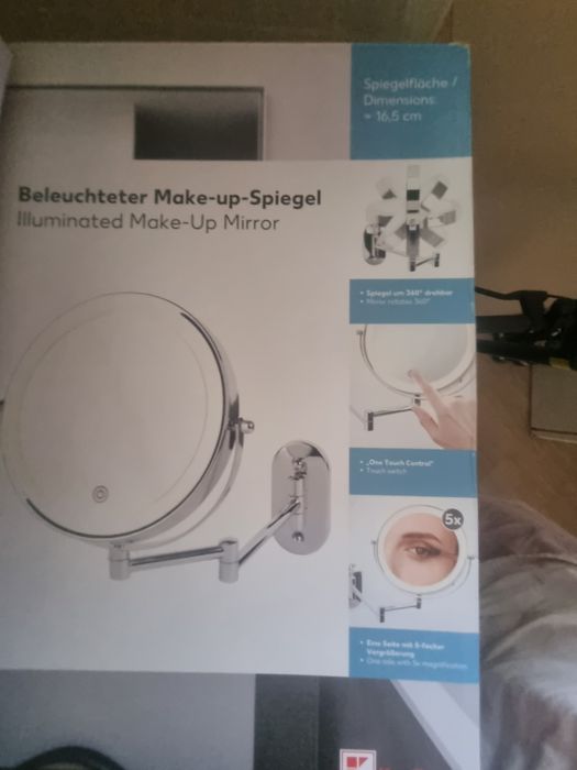 Козметично led огледало за баня