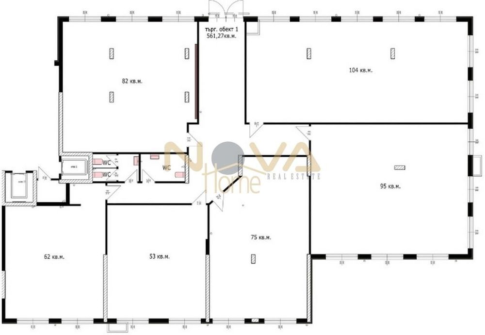 Продава се Магазин в Варна, Кайсиева градина - 632 кв.м за 1019 €/кв.м - Снимка #1