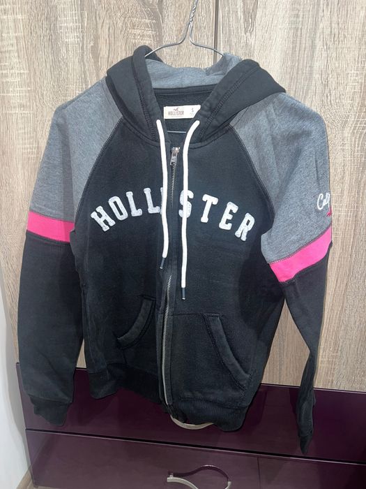 Дамски суитшърт с качулка Hollister / Adidas