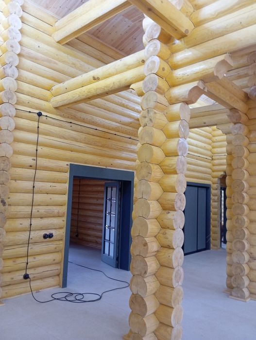 Бригада оказывает услуги по строительству деревянных домов