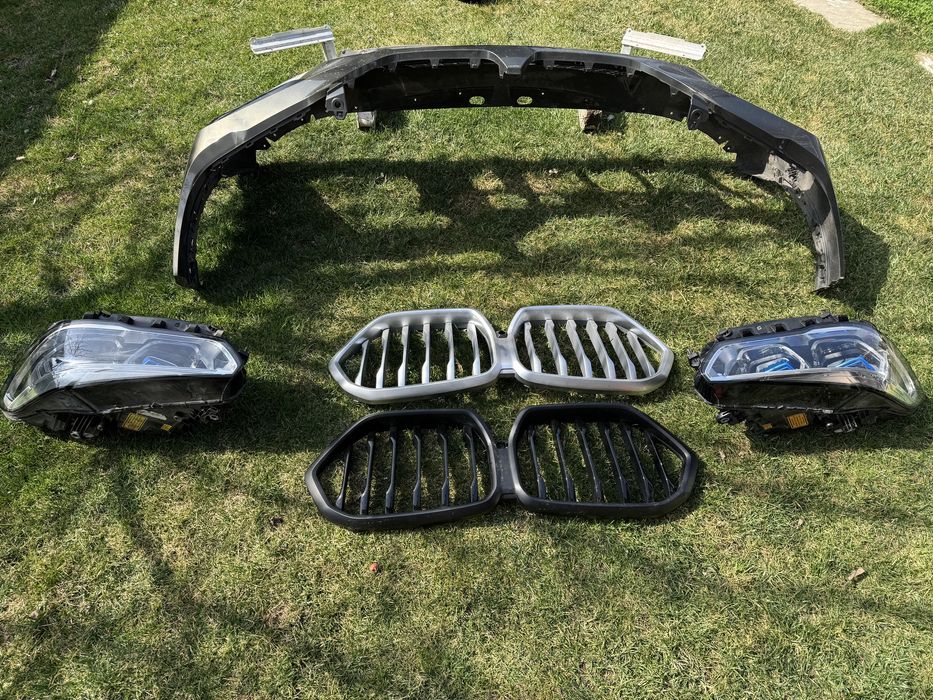 Bara, capota, faruri, grila,armatura bara BMW X6 G06 M