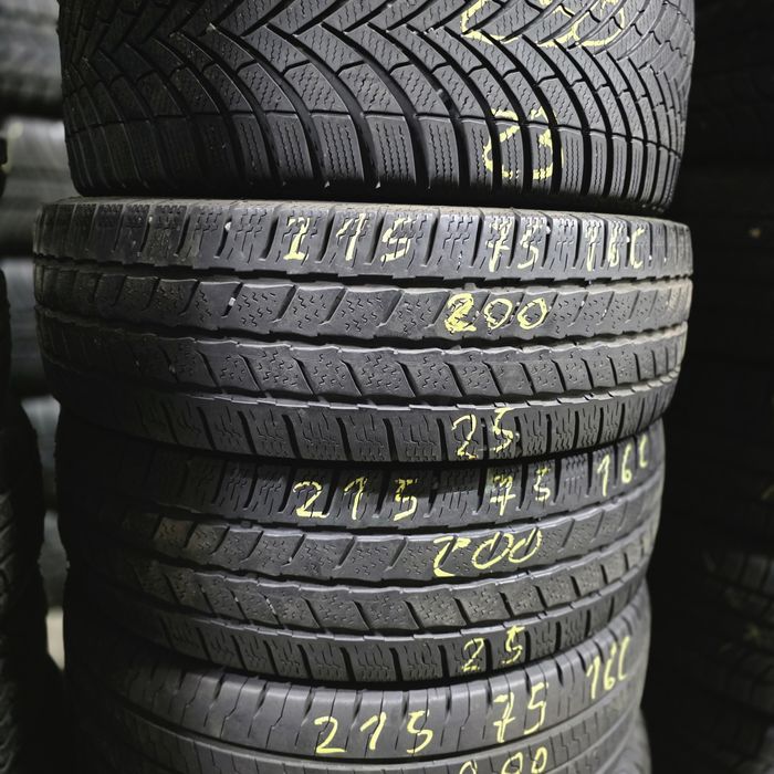 2x 215/75/16C M+S CONTINENTAL 2025 Stare excelenta