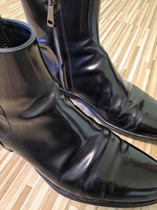 Cizme de piele Dolce & Gabbana