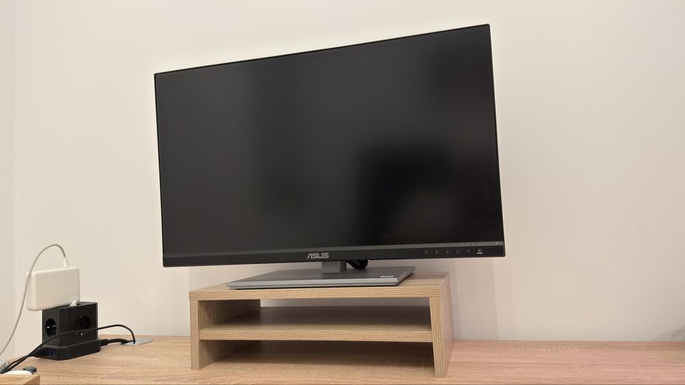 Suport monitor pal , stejar