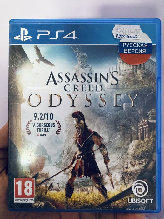 Assasin creed Odyssey PS4 диска