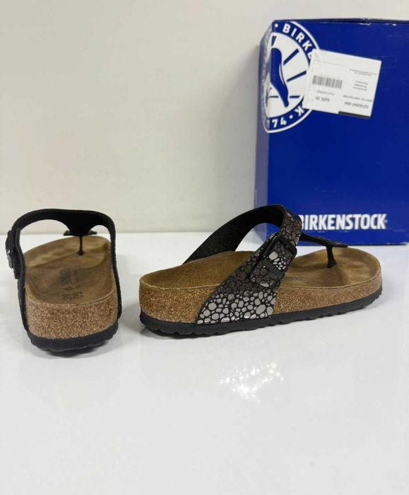 Birkenstock Gizeh Bs Metallic Stones Black