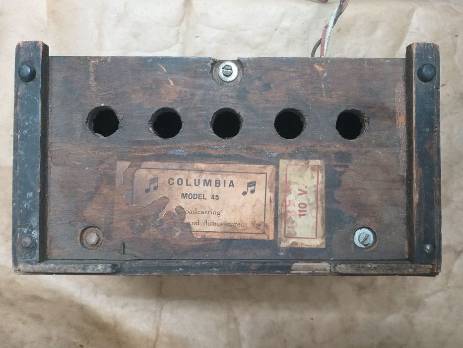 Radio cu lampi, Columbia