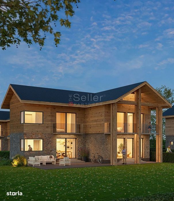 Maggie’s Residence – Vile Premium în Cristian – Design Modern și Curte
