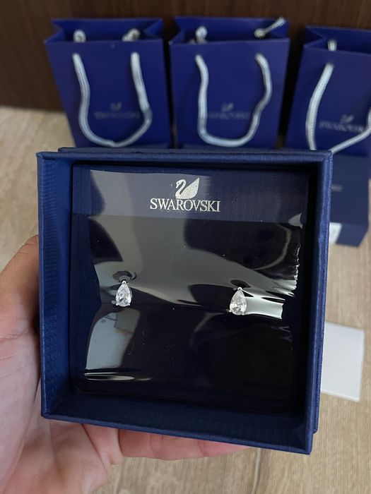 Обеци Сваровски - Swarovski НОВО
