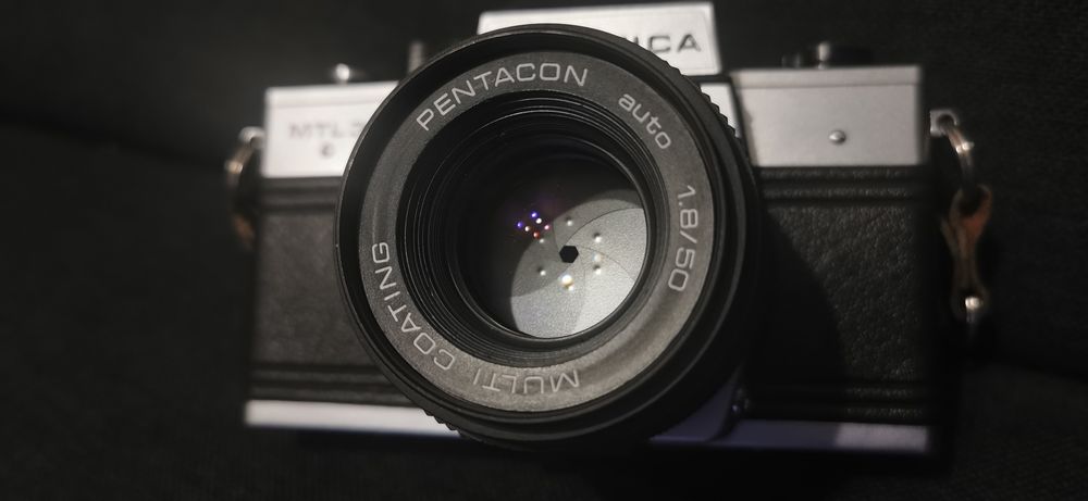 Praktica mtl3 pentacon 50 asahi Takumar 55 1.8
