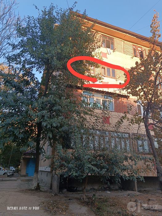 Bir xonali uy baland va kotta
