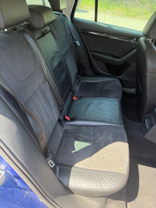 Седалки от шкода октавия 3 / полукожен салон от skoda octavia