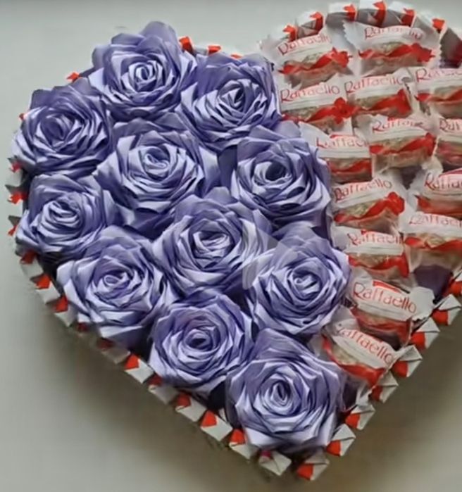 Цветы из атласных лент розы на праздники